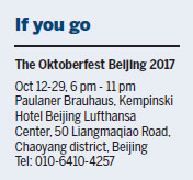 Break out the beer, Oktoberfest Beijing is here