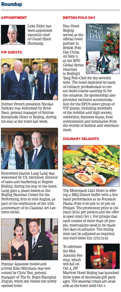 Head chef Paulo joins Ritz-Carlton team