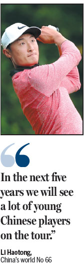 Confident Li predicting rise of countrymen