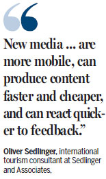 Social media drawing more tourists