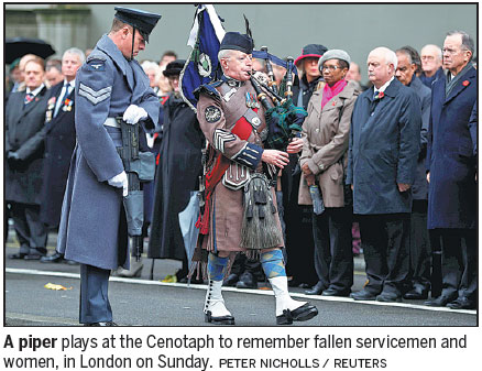 11th day of 11th month: War dead honored on Armistice Day