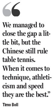 Boll: China still setting the bar