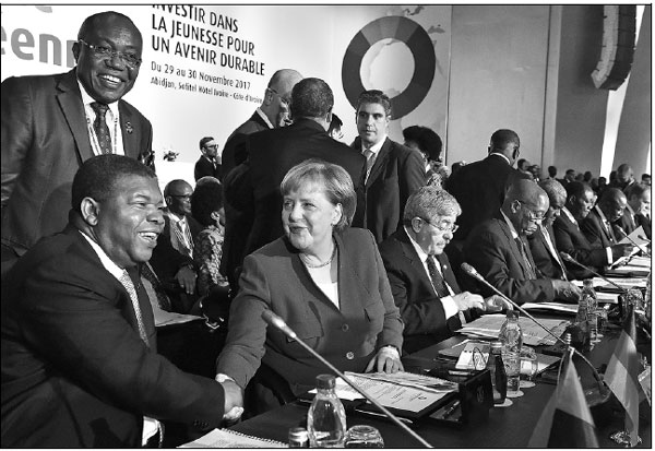 AU-EU summit calls for 'investment' in youth