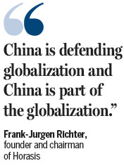 Multinational firms hail China's global role