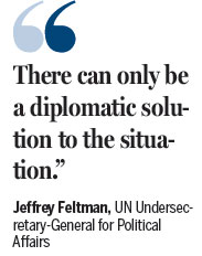 UN political chief visits Pyongyang