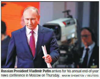 'Candidate Putin' makes first appearance