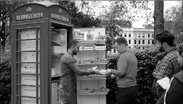 Iconic red phone boxes ring the changes
