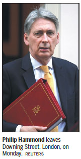 UK finance minister hails China trip deals