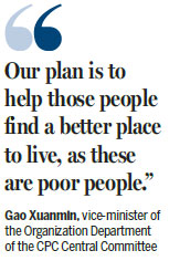 Senior CPC official outlines plan to eradicate poverty