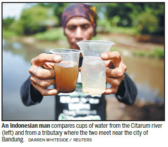 Indonesia scrubbing 'world's dirtiest river'