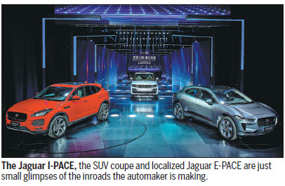 Dual power skyrockets Jaguar Land Rover