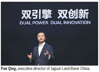 Dual power skyrockets Jaguar Land Rover