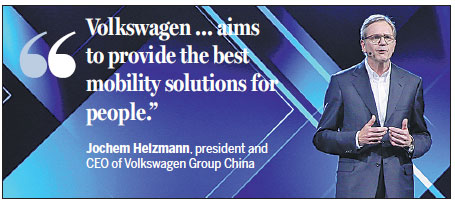 Volkswagen offers new era solutions with People's Mobility strategy