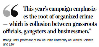 New scrutiny aims at organized crime