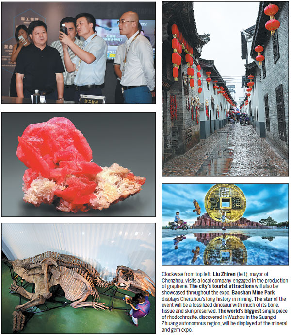Minerals and gems expo set to sparkle in Chenzhou