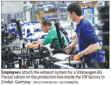 German autoworkers raise alarm over job losses in electric shift