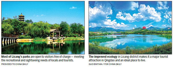 Majestic mountains prove stunning draw for Licang's tourism sector