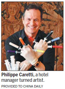 Hotel veteran chases dream to be a painter