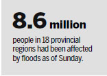 More flooding on way - typhoons, too