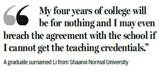 Woman's teaching credentials denied because she's short