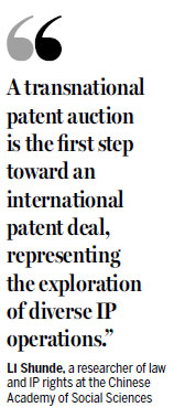 Patents from Israeli university auctioned in Guangdong