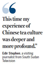 Cultural hub wins fans around the world for long-spout tea ceremony