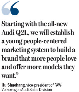 Audi debuts latest SUV targeting younger customers in China market
