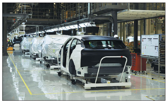 Electric car startup charging ahead