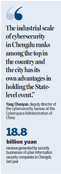 Chengdu's cybersecurity chops on full view at tech event