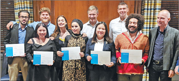 Chinese diver wins UN environmental award