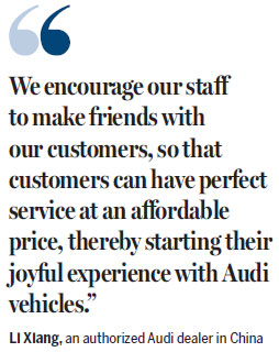 Devoted dealers say Audi has given them philosophy of excellence