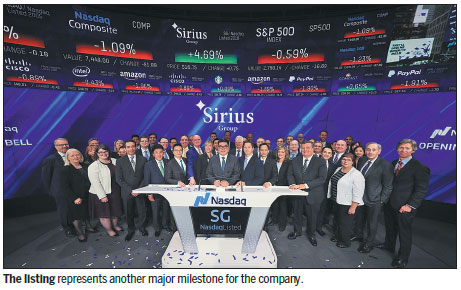Sirius Insurance, CMIG's subsidiary, goes public on Nasdaq