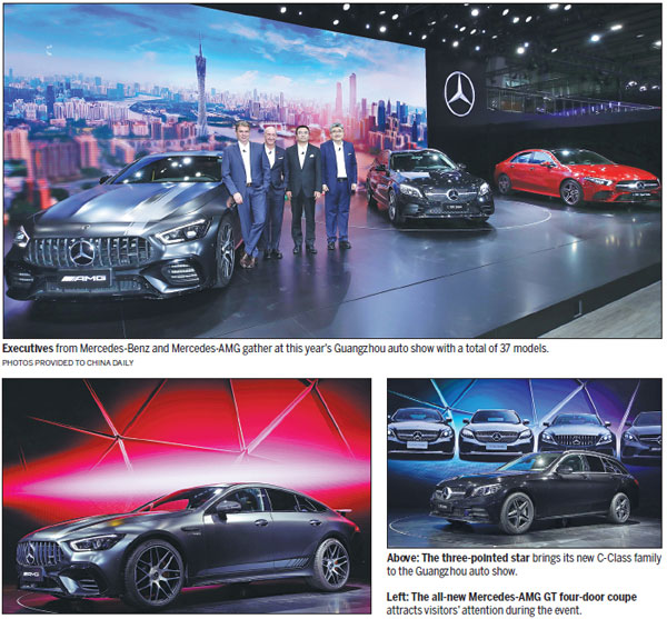 Mercedes-Benz unveils grand portfolio to sustain steady growth