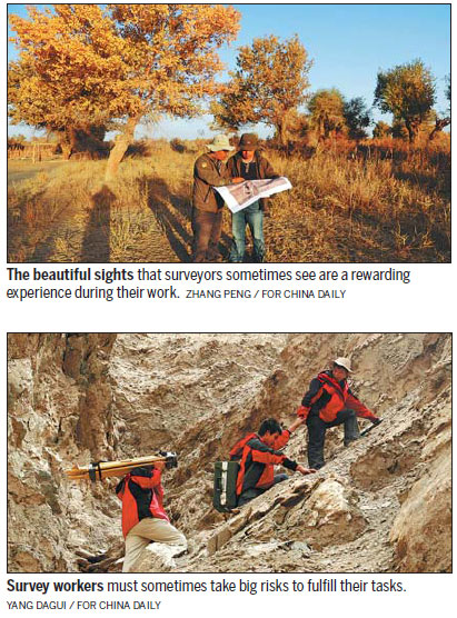 China measures up in surveying sector