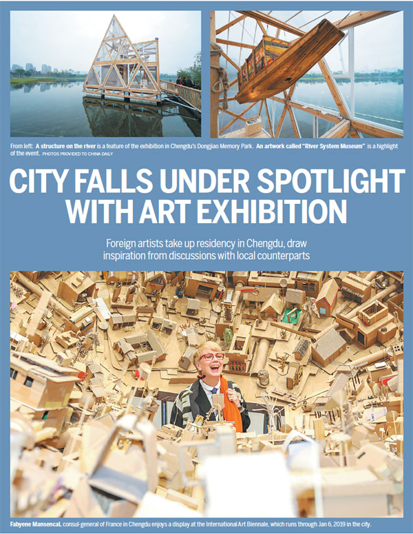 CITY FALLS UNDER SPOTLIGHT WITH ART EXHIBITION