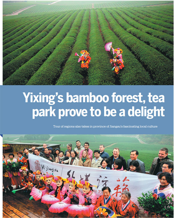 Yixing's bamboo forest, tea park prove to be a delight