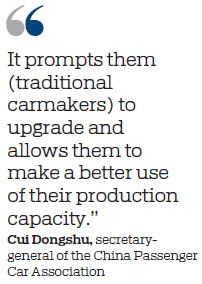 Electric car startups encouraged to outsource production