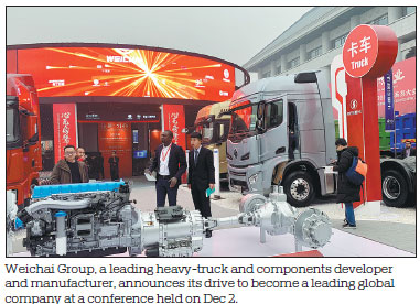 Weichai Group roars ahead with global expansion plans