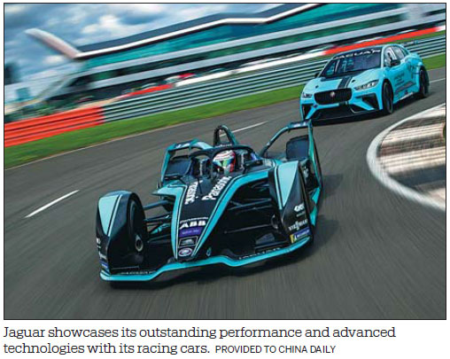 Jaguar performance in championship charging up interest in electrification