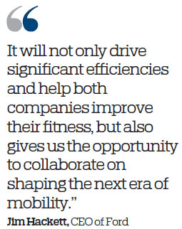 VW, Ford team up for new future