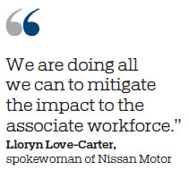 Nissan to shed up to 700 contract workers in US