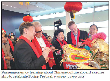 Chinese New Year cruise strengthens Danish ties