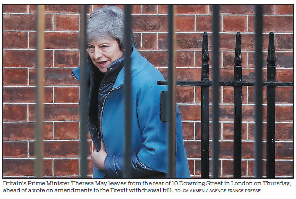 Theresa May suffers another huge defeat