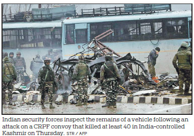 Attack in India-controlled Kashmir claims 40 lives