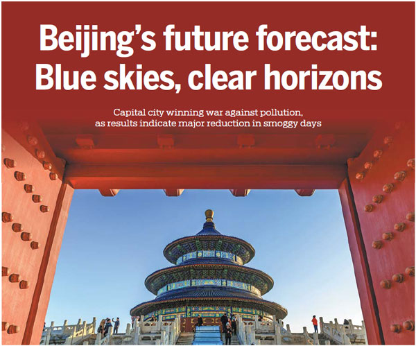 Beijing's future forecast: Blue skies, clear horizons