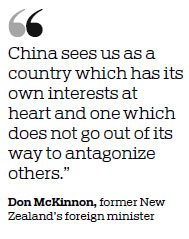 New Zealand insists China ties still strong