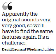 Swiss luthier striving to reproduce Stradivarius, legendary Italian violins