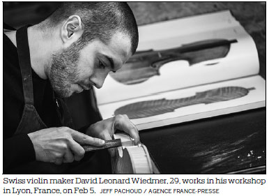 Swiss luthier striving to reproduce Stradivarius, legendary Italian violins