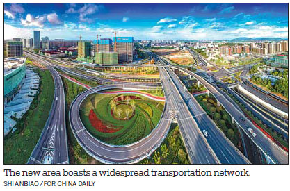 New area dares to be different with tech firms' development