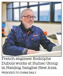 Foreign professionals embracing challenge